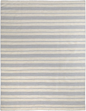 Feizy Rugs Duprine Eco-friendly Hand-woven Indoor Rug - Stylish Nautical Design With Classic Pin Stripes Blue,Ivory,Tan Pet,Polyester 7220560fblu000h00