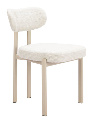 Zuo Modern Aurea Dining Chair Set Of 4 – Modern Light Gray Upholstered Seating For Stylish Hospitality Spaces Gray 100% Polyester,Plywood,Steel 110861-zuo-modern