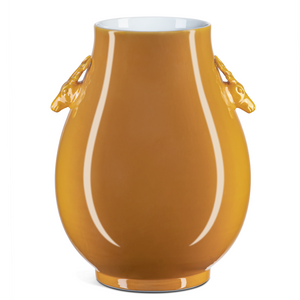 Imperial Yellow Deer Ears Vase