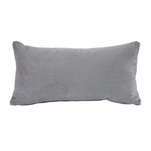 English Elm Modern Dark Gray Corduroy Accent Chair with Pillow - Plush Upholstered Seat, Mid-Century Style, 27.5"x30" B011P287472