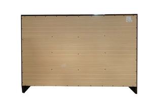 English Elm Oberreit 8-Drawer Walnut Finish Dresser with Felt-Lined Top Drawer, Smooth Glide, Timeless Craftsmanship B2726P261242