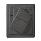 Madison Park 1500 Thread Count Casual Cotton Blend 2 PC Pillowcases MP21-6407 Charcoal