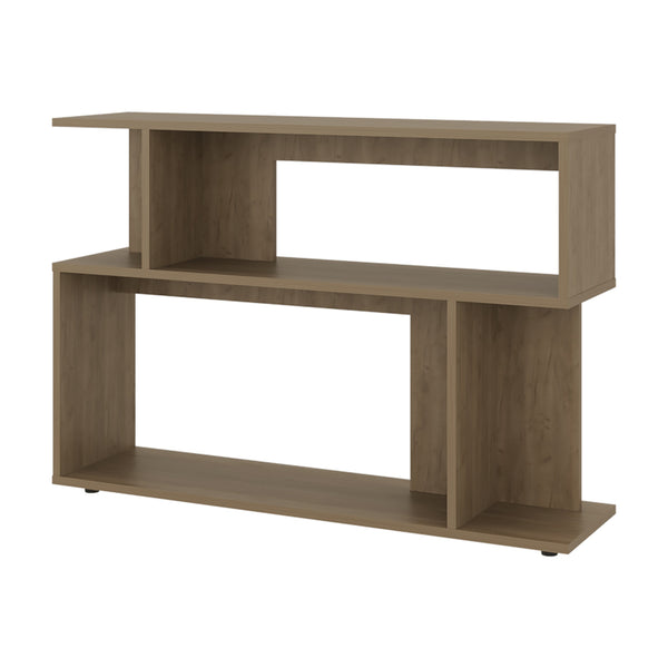 English Elm Grinnell Open Shelf Side Table Natural Oak Finish Slim Profile for Living Room B097P407600