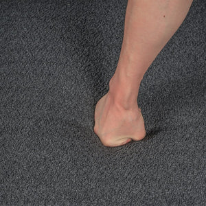 English Elm Sherpa Oversized Sherpa Accent Chair 42" Lambswool Upholstered Armchair with Metal Legs, Black, Cozy Reading Sofa W542P152329