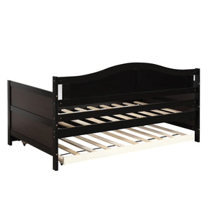 English Elm Twin Cottage Beadboard Daybed with Pull Out Trundle Solid Pine Guest Room Frame N708P357100P