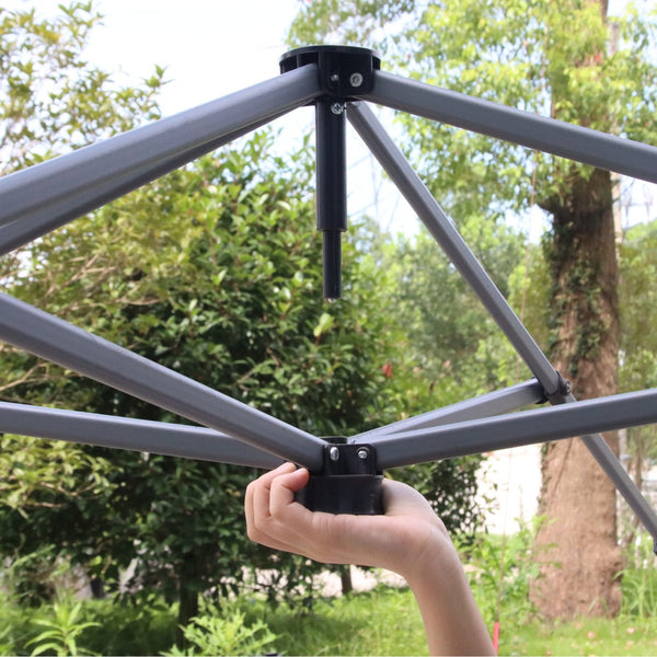 English Elm Outsunny 8' X 8' Instant Pop-Up Canopy Tent With Carry Bag & Sand Bags – Perfect For Outdoor Events! W2225P217654-GIGA