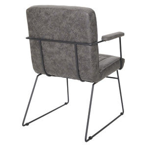 OSP Home Furnishings GT Chair Charcoal