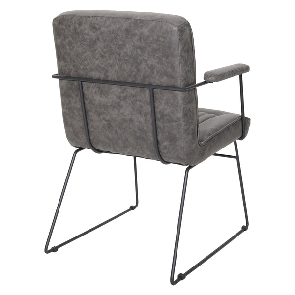 OSP Home Furnishings GT Chair Charcoal