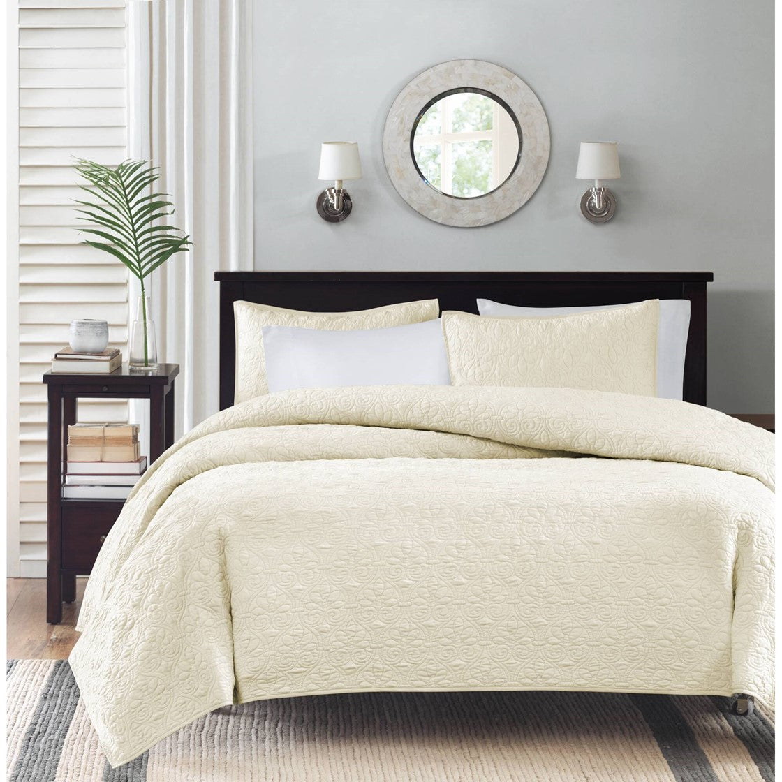 Reversible Madison Park Quebec Quilt Set King/Cal King – Cottage Stitc