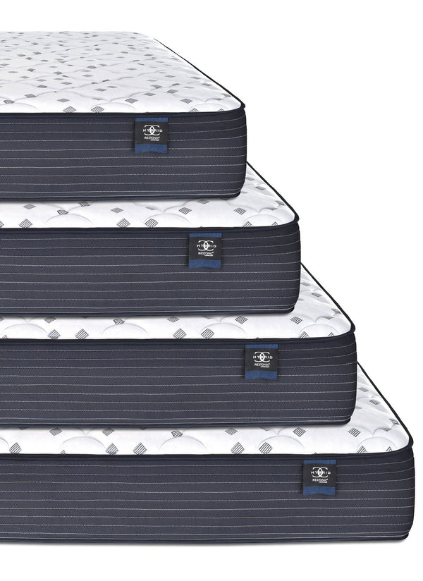 English Elm Restonic Comfortcare Hybrid Firm Mattress Zoned Coil Lumbar Support California King B123P303014