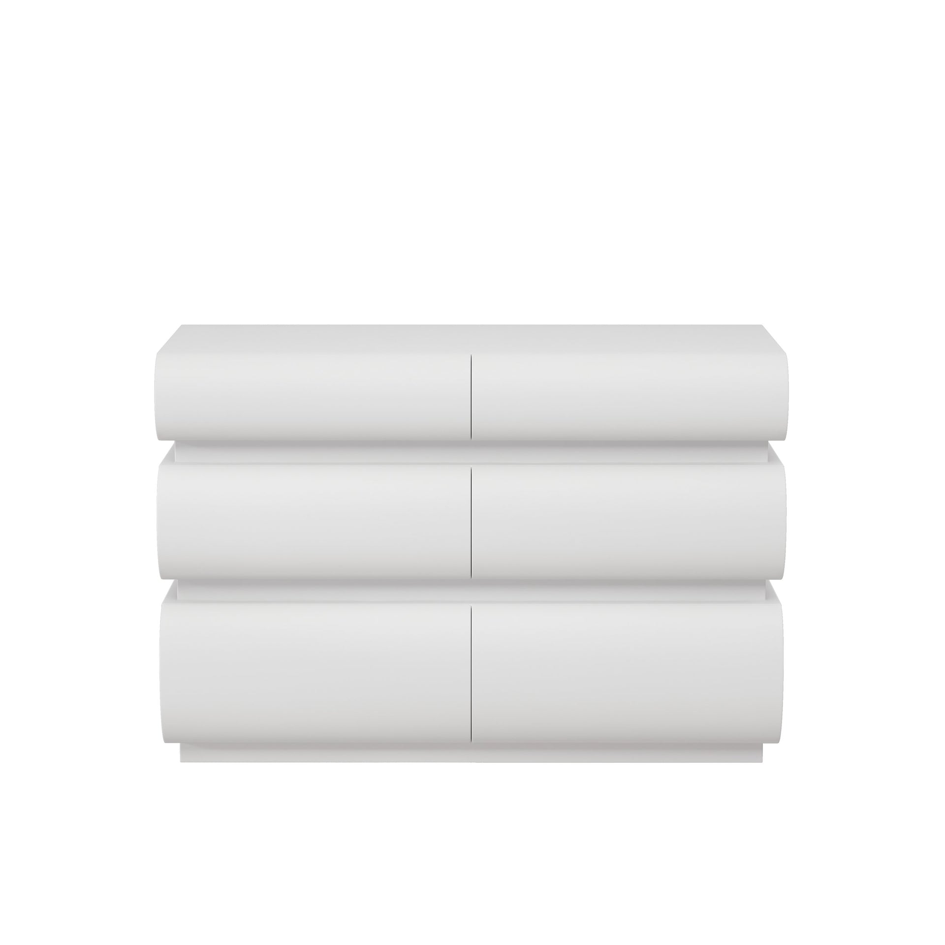 white dresser no handles FOTOSOK Dresser, 6 Drawer Dresser, Modern Tall Floor Storage Cabinet with Metal Sliding Rail, Wooden Handleless Drawer Cabinet, 6-Layer Large Capacity Vertical Dressers for Home & Office : Home & MINIMALIST MODERN Homsee 12 Drawer Modern Dresser