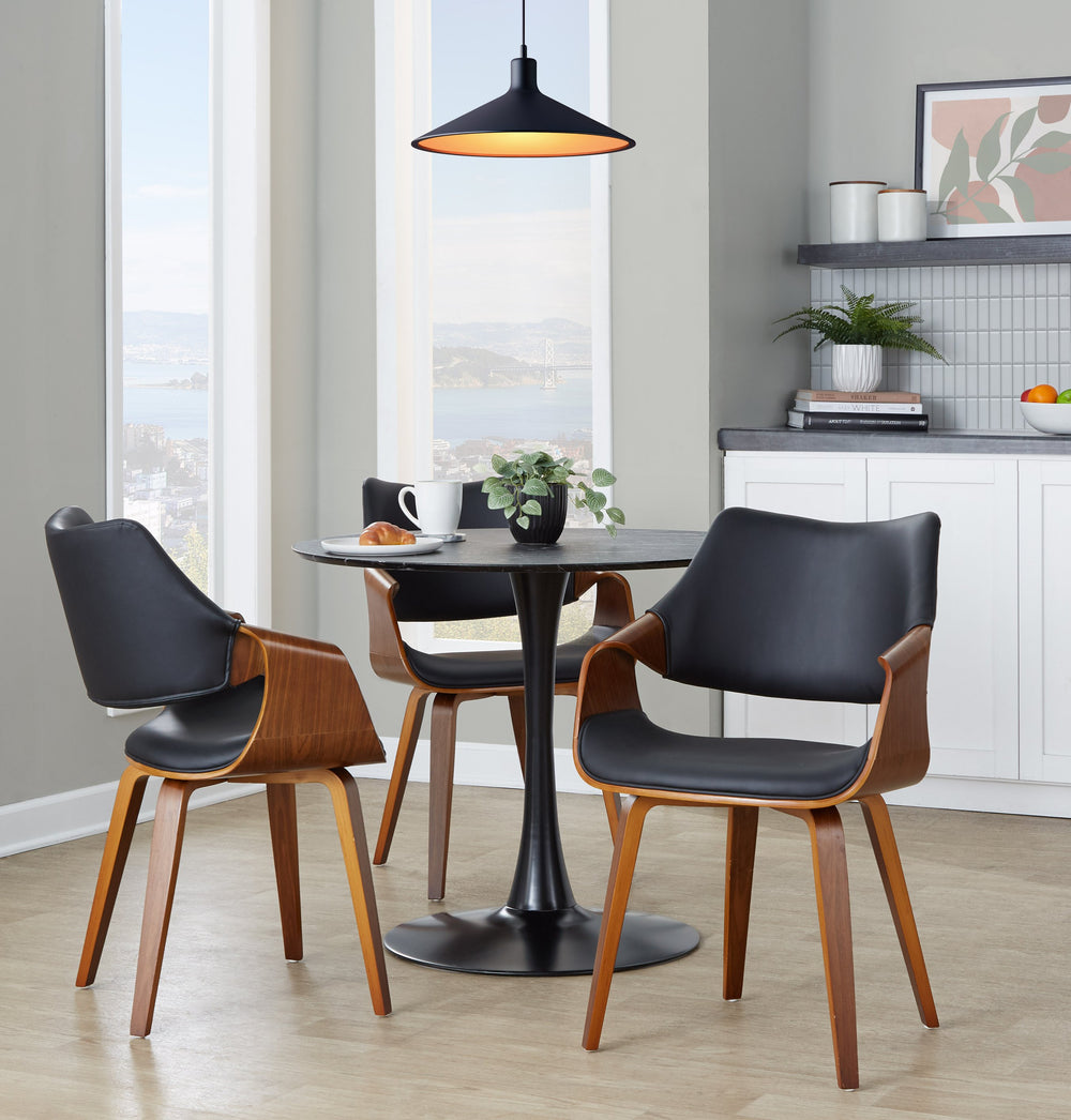 English Elm Adjustable Swivel Barstools Set of 2 Fabric Seat Black Metal Base Kitchen Counter B202S02066