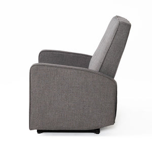 English Elm Christopher Knight Home® - 47" Wide Manual Standard Recliner with Plush Fabric Upholstery, Spacious 47" Seat, Durable Frame, Comfort Gray 61259.00GRY