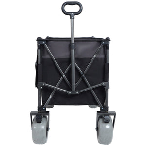 English Elm 9" Balloon Wheel Folding Wagon Heavy Duty 480lb All Terrain Oxford Fabric Cart W2932P317113