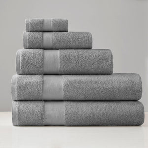 JLA Home Comfort Spaces - 500GSM Turkish Cotton Towel Set — Plush 500 GSM, Oeko-Tex, Ultra Absorbent Quick-Dry Spa Quality Towels AM73-0227