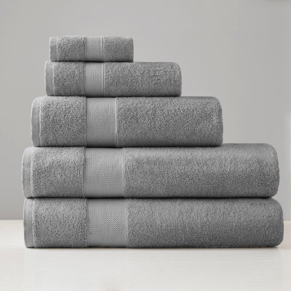 JLA Home Comfort Spaces - 500GSM Turkish Cotton Towel Set — Plush 500 GSM, Oeko-Tex, Ultra Absorbent Quick-Dry Spa Quality Towels AM73-0227