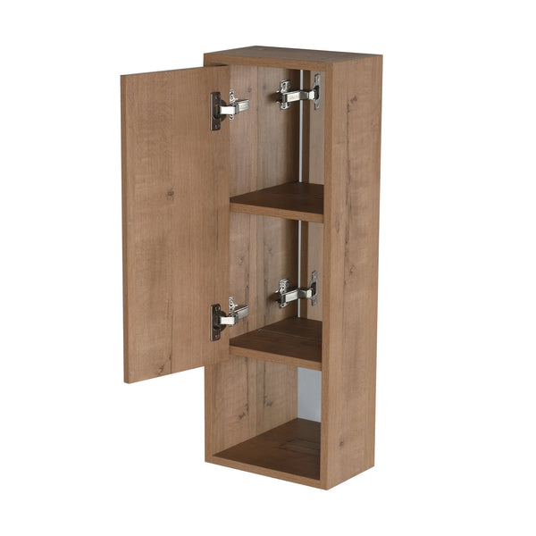 English Elm 10'' Wall Mounted Mirrored Bathroom Cabinet Plywood Build with Soft Close Hinge Storage W999P470298