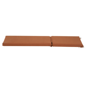 English Elm Christopher Knight Home® - Noah Outdoor Chaise Lounge Cushion - Bright Orange, Weather-Resistant, Durable Foam For Comfort N775P291468O