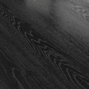 English Elm [video] Mid-century Modern Dining Table Rubberwood Splayed Legs Faux Grain Top Seats Four N759P222557B