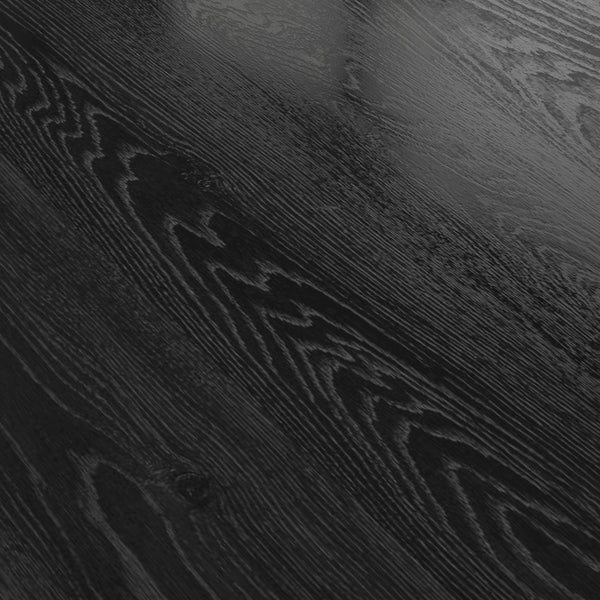 English Elm [video] Mid-century Modern Dining Table Rubberwood Splayed Legs Faux Grain Top Seats Four N759P222557B