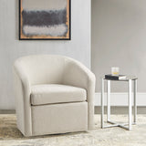 Amber Transitional Swivel Chair - Cozy 360-Degree Rotating Comfort with Modern Style for Your Home