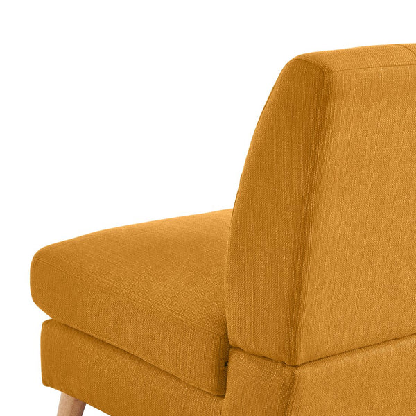 English Elm Mondy Tufted Mid-century Loveseat Polyester Upholstered with Tapered Solid Wood Legs B127P495076