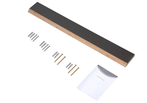 English Elm 30" Universal Wall Hanging Bracket for Bathroom Cabinet Secure Flush Mounting Support W1920P466269