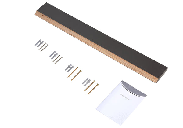 English Elm 30" Universal Wall Hanging Bracket for Bathroom Cabinet Secure Flush Mounting Support W1920P466269