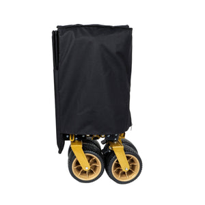 English Elm 67-1/2in Heavy Duty Beach Wagon All-terrain Wheels Foldable Tailgate 480lb Capacity W2932P349287