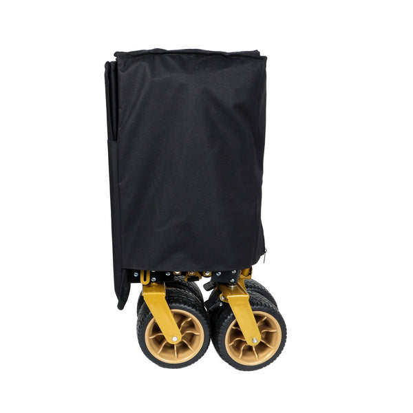 English Elm 67-1/2in Heavy Duty Beach Wagon All-terrain Wheels Foldable Tailgate 480lb Capacity W2932P349287