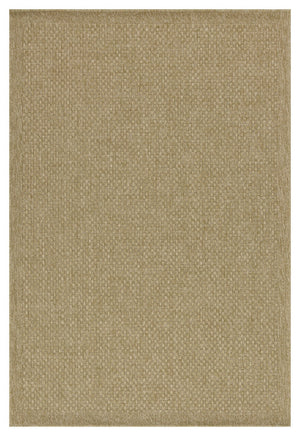 English Elm Earth Jute-Look Indoor/Outdoor Area Rug 5'3"X7'3" - Durable, Easy-Care, Stylish Flooring Solution B186P198821