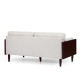 Christopher Knight Home® - Noble House - Sofia Mid-Century Modern Upholstered 3 Seater Sofa