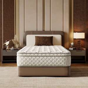 English Elm Twin Hybrid Mattress 12 Inch Gel Memory Foam Pocket Coils Medium Firm Sleep Support W3682P338216