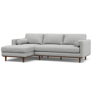 English Elm Morrison Left Sectional Sofa - Stylish Mid-Century Modern Design For Comfort & Sustainable Living B136P199277