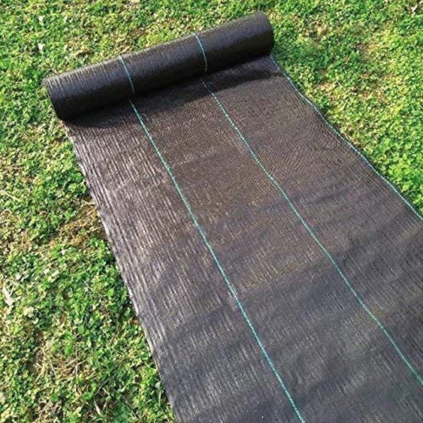 English Elm 6.5 Ft Wide Woven Polypropylene Landscape Fabric Heavy Duty Weed Barrier 300 Ft T3656P337272