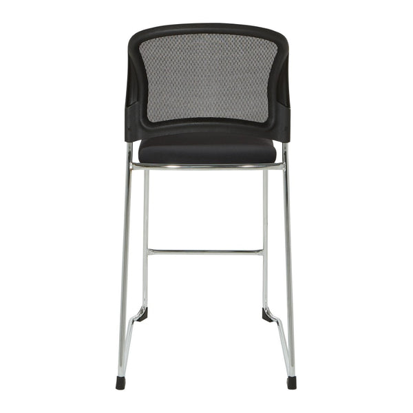 OSP Home Furnishings Tall Stackable Upholstered Guest Chair for Training Rooms and Flexible Workspace Seating 88627C2-30