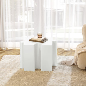 English Elm Christopher Knight Home® - Puzzle Art Side Table - Modular Mgo Design For Indoor & Outdoor Use, Customizable & Low Maintenance N770P347932W