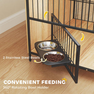 English Elm Pet Hamster Enclosure with Acrylic Panels Lockable Top Mdf Frame and Enrichment Accessories T3971P406359