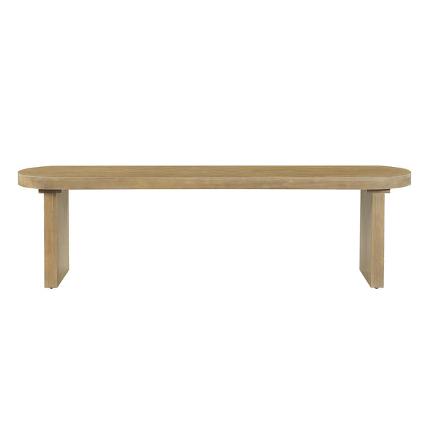 English Elm Indoor Solid Pine Dining Bench Seats Three Adults Farmhouse Style Kitchen Seating N779P329126N