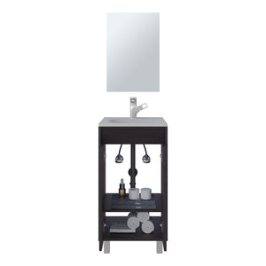 English Elm Colville Floating Wall Mount Vanity Cabinet Matte Finish Modern Bathroom Storage B092P439925