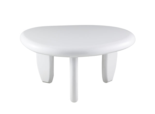 English Elm Wylie Lacquered Mdf End Table Sleek High Gloss Surface for Modern Living Rooms B2726P415868