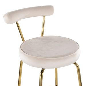 English Elm Chair Set of 2 Mid-century Modern Upholstered Dining Accent with Tapered Wood Legs B202P471223