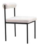 Livorno Dining Chair Ivory 110104 Zuo Modern