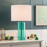 510 Design Neonova Transitional Glass Table Lamp 5DS153-0052 Blue