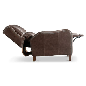 Bernhardt Bernhardt Landon Full Recline Leather Armchair with Nailhead Trim for Living Room 701RLO