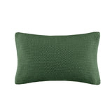 INK+IVY Bree Knit Casual Oblong Pillow Cover II21-1303 Green