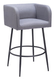 Horbat Barstool - Set of 2 Gray 110066 Zuo Modern