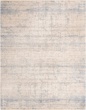 Unique Loom Deepa Ordine Machine Made Geometric Rug Gray Blue, Ivory 9' 0" x 11' 8"