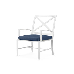 Bristol Dining Chair in Canvas Skyline w/ Self Welt SW501-1-14091 Sunset West