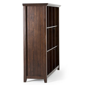 English Elm Acadian 12-Cube Storage Unit – Handcrafted Solid Wood In Brunette Brown For Stylish Organization B136P159412